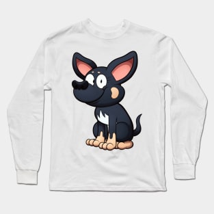 Sitting Chihuahua Long Sleeve T-Shirt